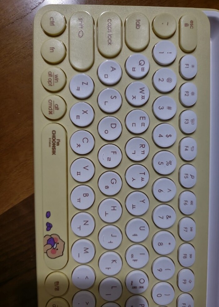 Kakao Friends Kablosuz Klavye Chunsik Klavye - Görsel 2