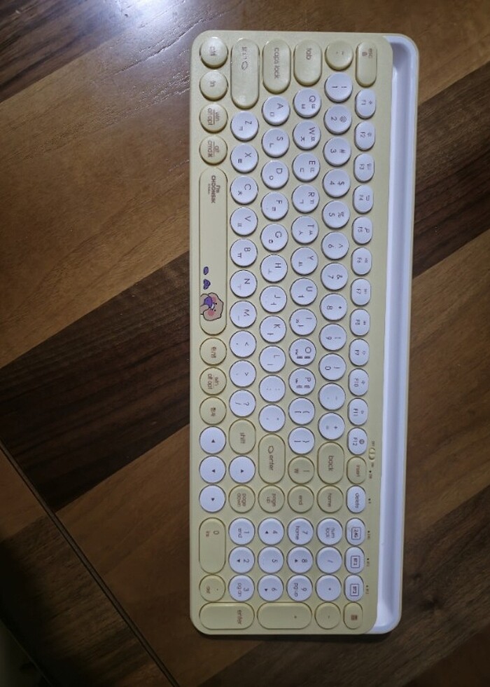 Kakao Friends Kablosuz Klavye Chunsik Klavye - Görsel 3