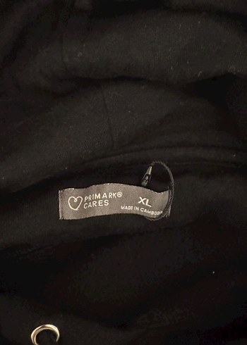 Primark black siyah hoodie - Görsel 3