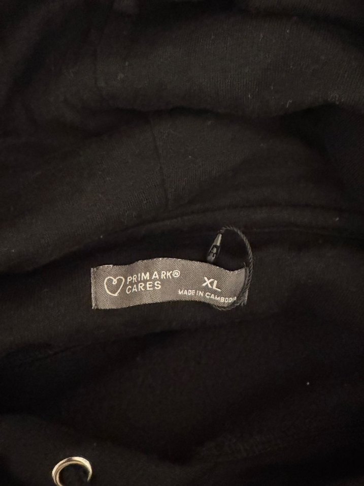 Primark black siyah hoodie - Görsel 3