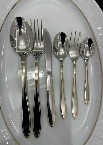 36 parça çatal kaşık bıçak takımı - Görsel 7