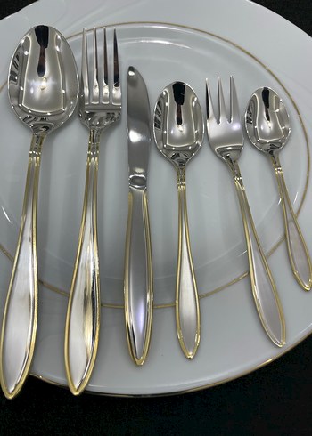 36 parça çatal kaşık bıçak takımı - Görsel 11