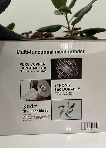 Çok Fonksiyonlu doğrayıcı Öğütücü 5L 3500W - Görsel 3