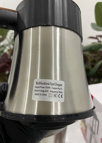 Çok Fonksiyonlu doğrayıcı Öğütücü 5L 3500W - Görsel 5