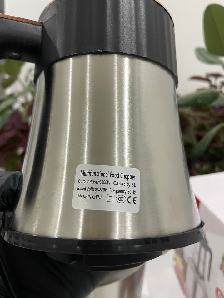 Çok Fonksiyonlu doğrayıcı Öğütücü 5L 3500W - Görsel 5