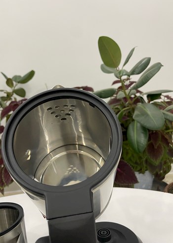 Sinboss Çift Demlikli Çay Makinesi Beyaz-Gri - Görsel 8