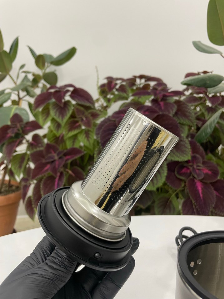 Sinboss Çift Demlikli Çay Makinesi Beyaz-Gri - Görsel 5