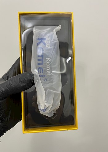 Kemei Profesyonel Siyah Saç Kesme Makinesi - Görsel 3