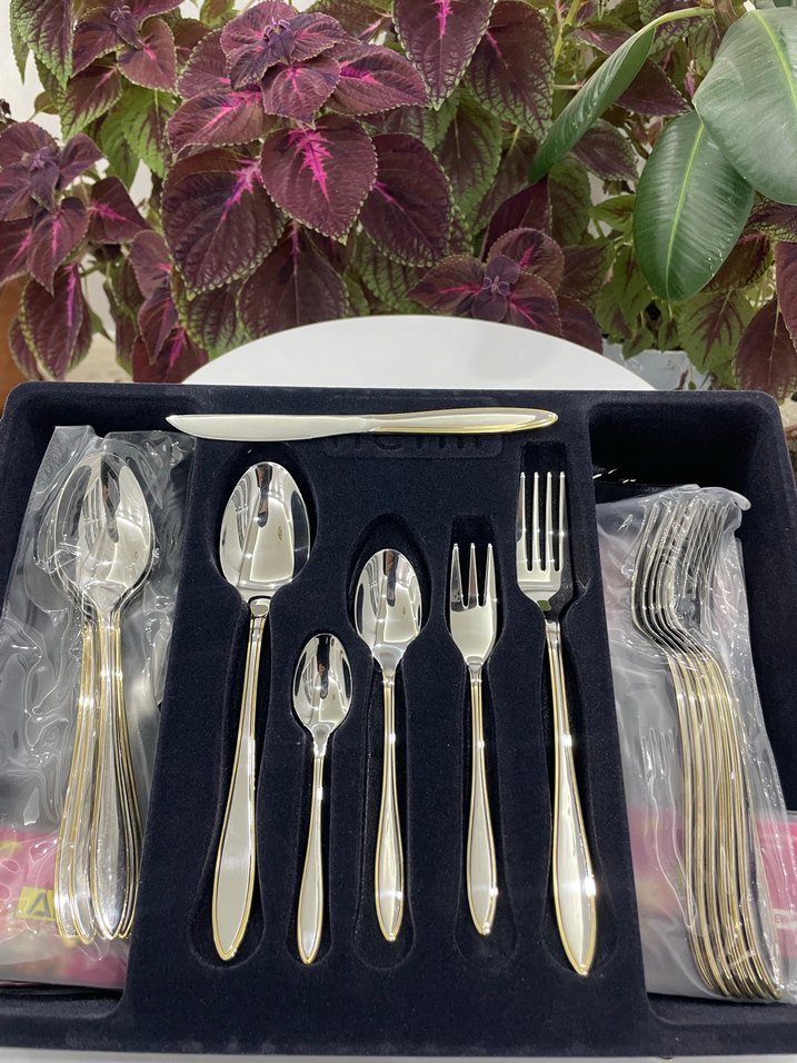 72 Parça Çatal Kaşık Bıçak Seti - Görsel 2