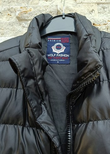 Dik Yaka Fermuarlı Siyah Erkek Şişme Yelek - Görsel 4