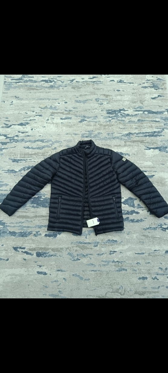 Siyah Fermuarlı Erkek Mont - Görsel 3