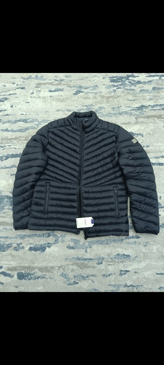 Siyah Fermuarlı Erkek Mont - Görsel 2