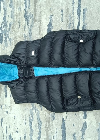 Siyah Fermuarlı Erkek Yelek - Görsel 2