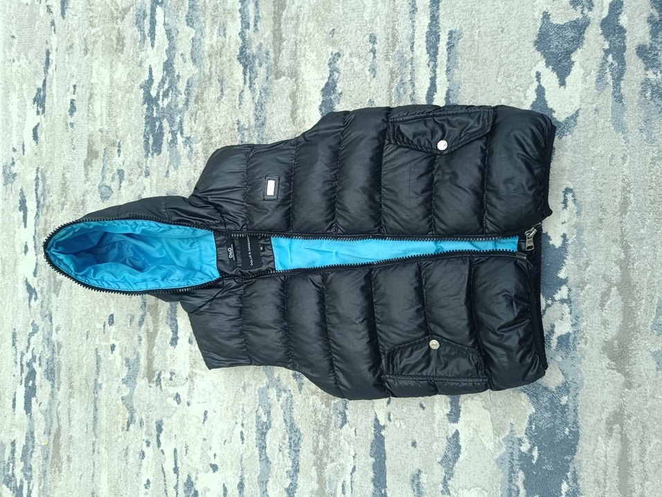 Siyah Fermuarlı Erkek Yelek - Görsel 2