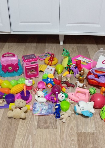 Diğer Renkli Çok Parçalı Eğitici Oyuncak Seti