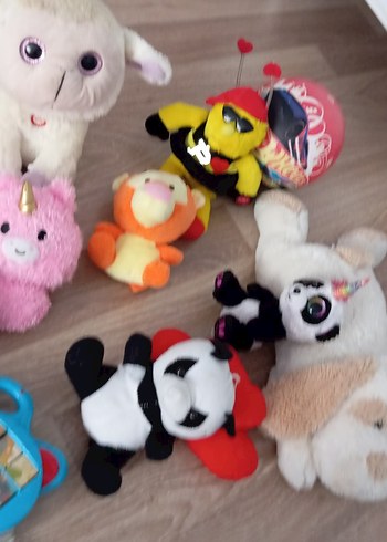 Diğer Renkli Peluş Oyuncak Seti
