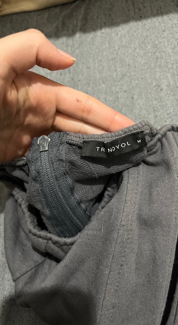 Gri korseli büstiyer - Görsel 2