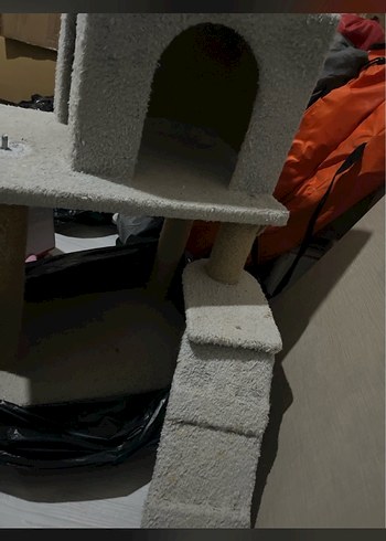 Gri Kedi Tırmanma ve Oyun Evi - Görsel 3