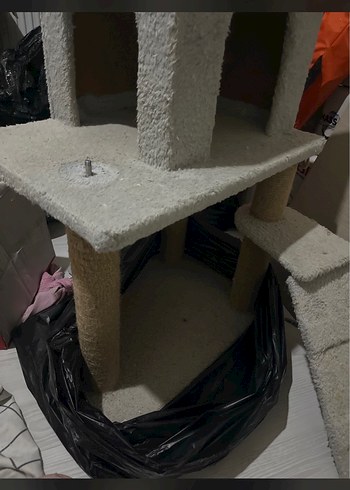 Gri Kedi Tırmanma ve Oyun Evi - Görsel 4