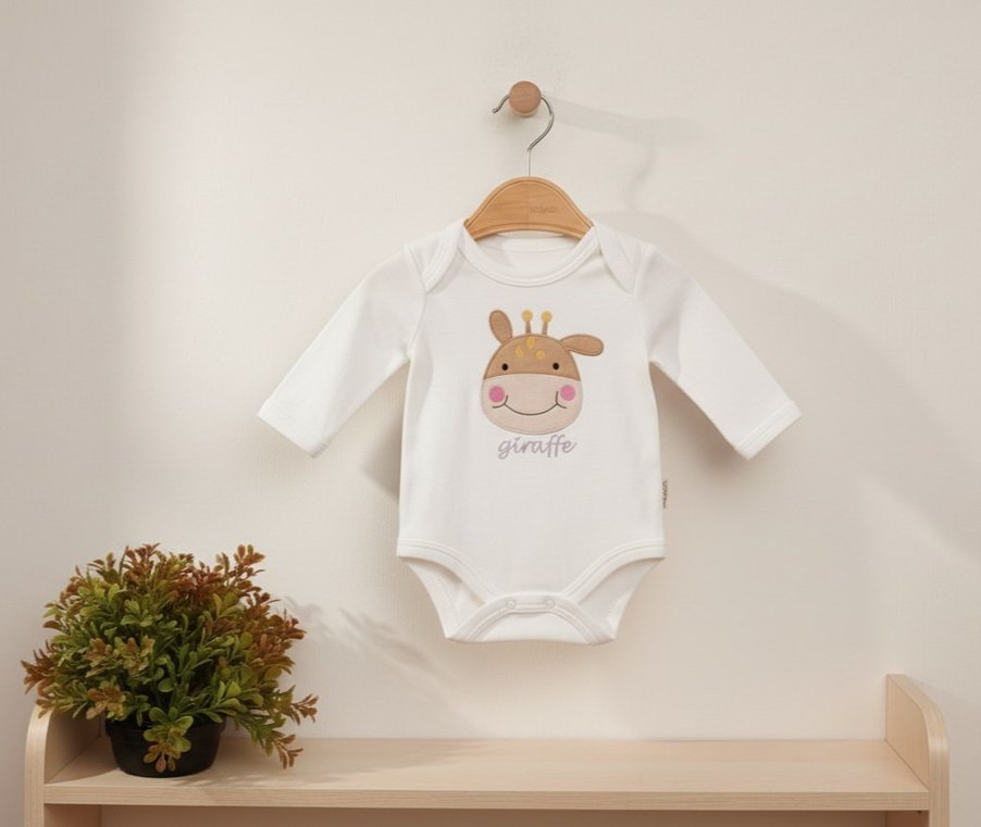 Sıfır Kız Bebek 3lü Takım  0/12 Ay - Görsel 2