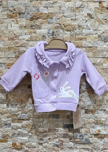 0-12 Ay Lila Tavşanlı 3lü Takim  %100 Pamuk  Yeni & Etiketli - Görsel 3