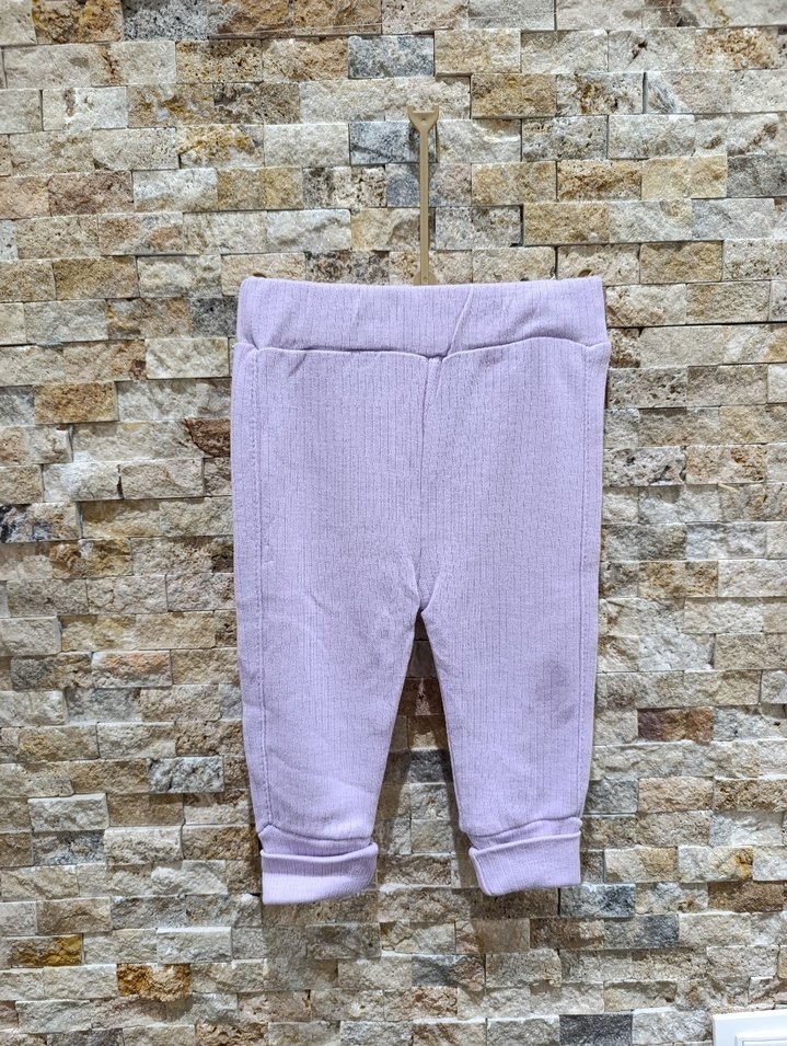 0-12 Ay Lila Tavşanlı 3lü Takim  %100 Pamuk  Yeni & Etiketli - Görsel 4