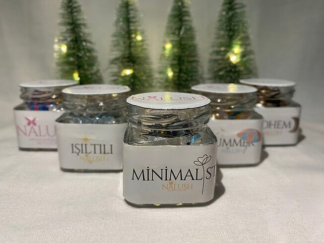 Nalush Gizemli Takı Kavanozu - Minimalist
