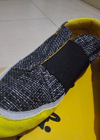 40 Beden sarı Renk guki35 Sarı Detaylı Kadın Spor Ayakkabı