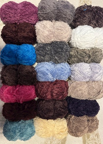 Etrofil Rabbit Kürk El Örgü İpi Gri - Görsel 2