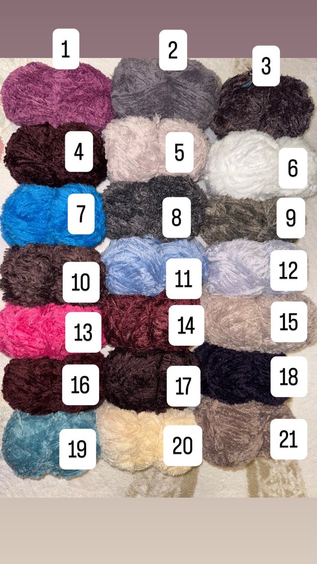 Etrofil Rabbit Kürk El Örgü İpi Gri - Görsel 4