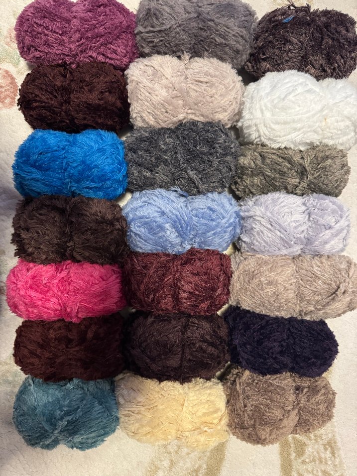 Etrofil Rabbit Kürk El Örgü İpi Gri - Görsel 3