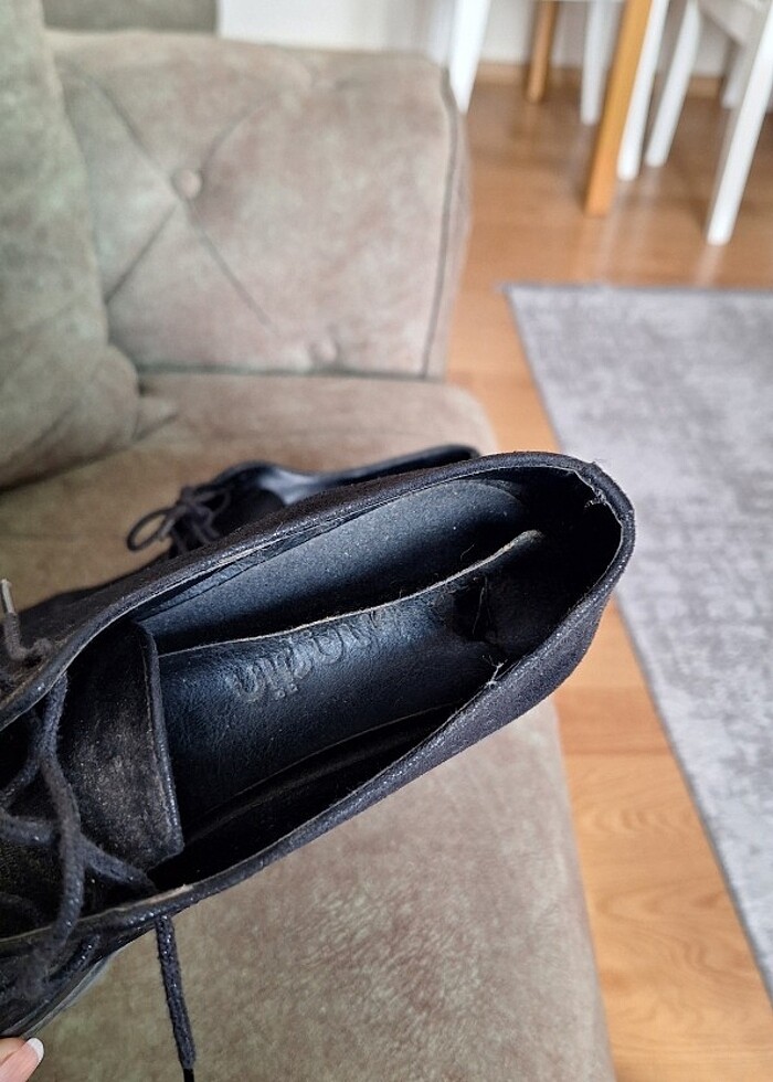 Kalın taban ayakkabı - Görsel 4