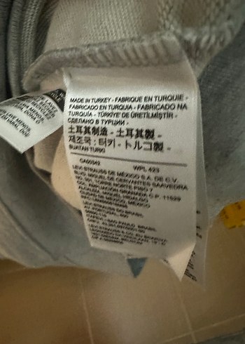 Levi's Gri Kapüşonlu Sweatshirt - Görsel 2