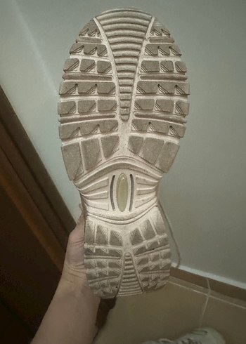 SKECHERS Beyaz Gri Platform Topuklu Kadın Spor Ayakkabı - Görsel 6