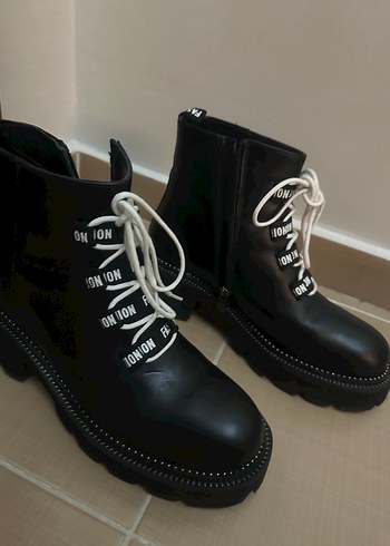 TERGAN GERÇEK DERİ Siyah Platform - Görsel 3