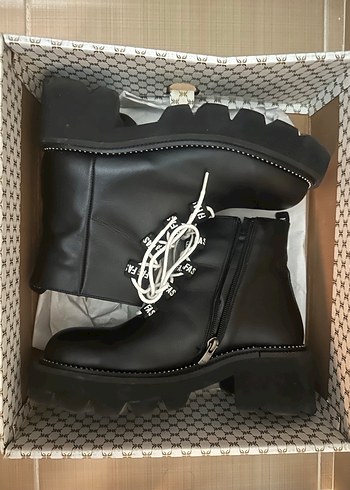 TERGAN GERÇEK DERİ Siyah Platform - Görsel 7