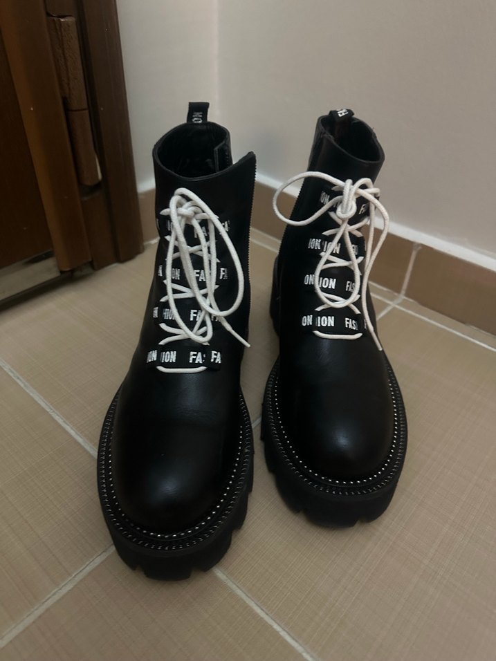 TERGAN GERÇEK DERİ Siyah Platform - Görsel 2