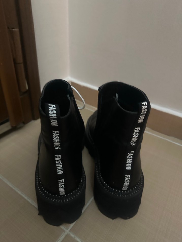 TERGAN GERÇEK DERİ Siyah Platform - Görsel 5