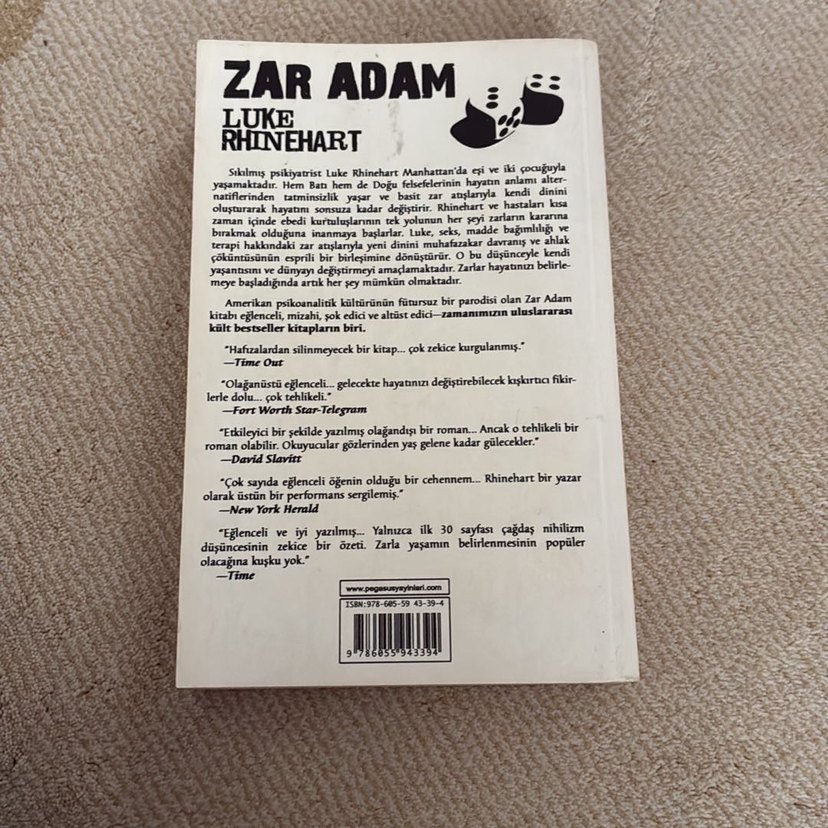 Zar Adam - Luke Rhinehart - Görsel 2