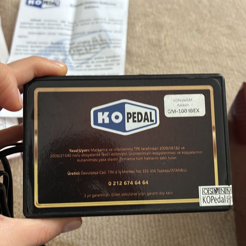 KOPedal GM-300 IBEXBOX Pedal Seti - Görsel 4