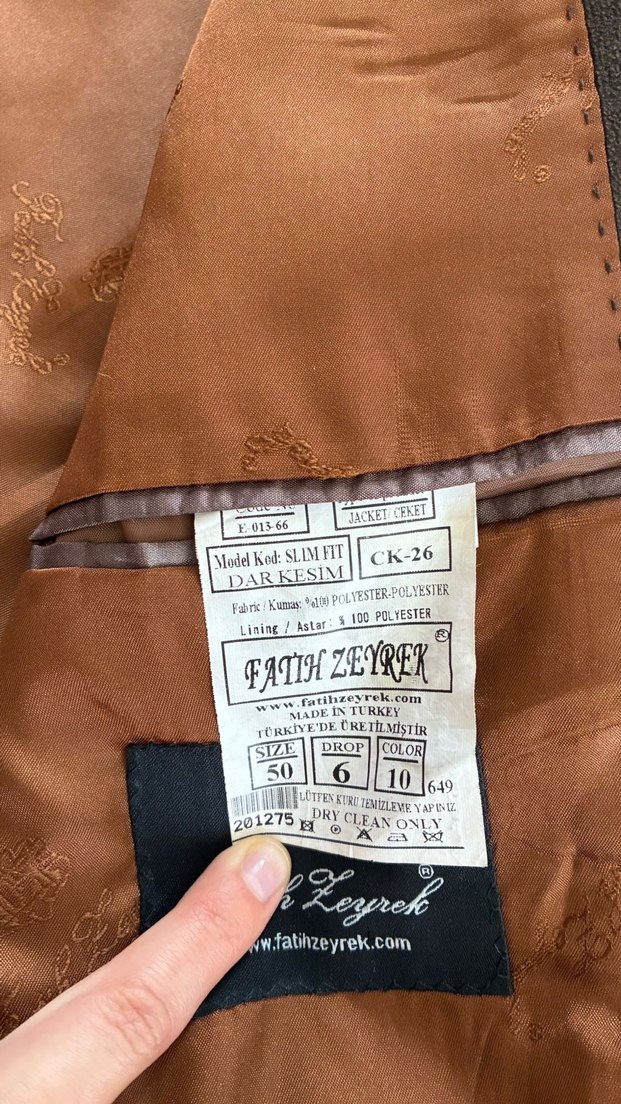 erkek blazer ceket - Görsel 2