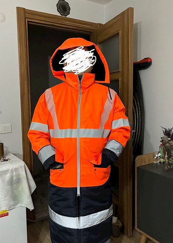 Reflektörlü iş montu - Görsel 7