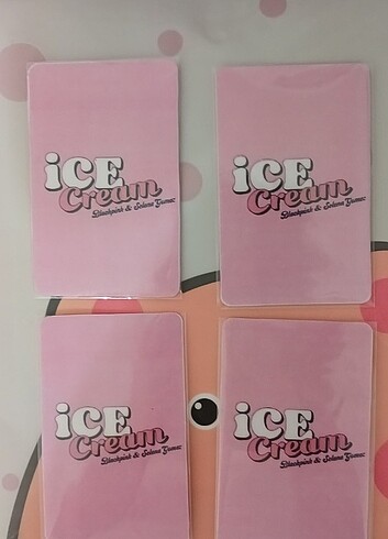  Blackpink İce Cream Pc Set