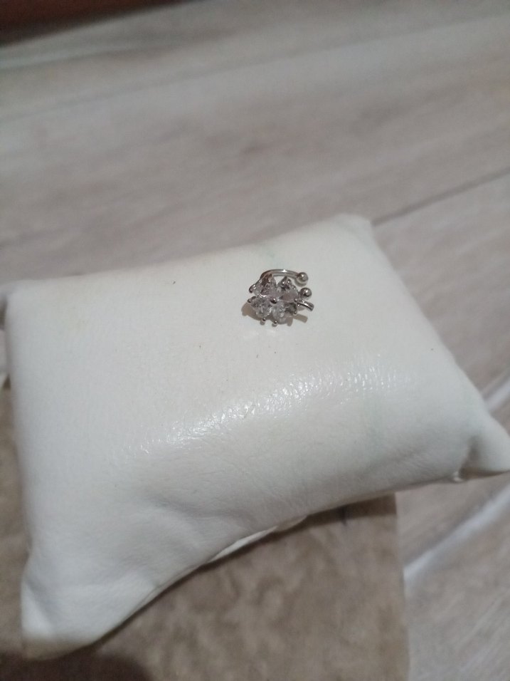 Gümüş Kıkırdak Küpesi - Görsel 3