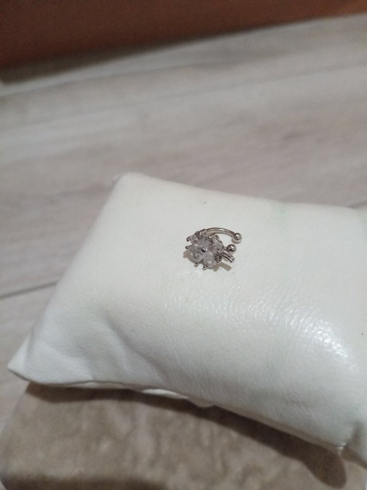 Gümüş Kıkırdak Küpesi - Görsel 5