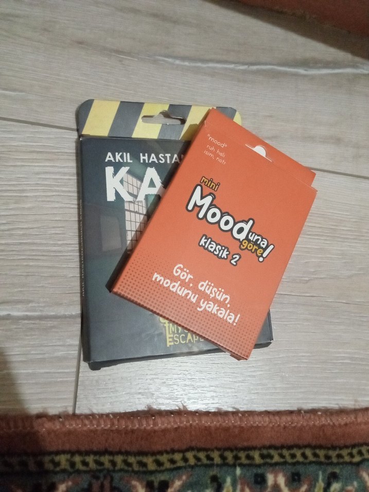 AKıl Hastanesinden Kaçış , Mood Kart Oyunu - Görsel 2