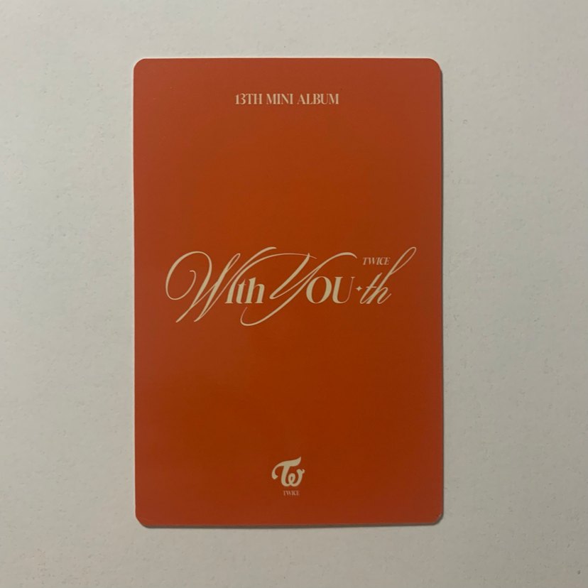 jeongyeon orjinal with you pob hasrasız TEKLİF! - Görsel 2