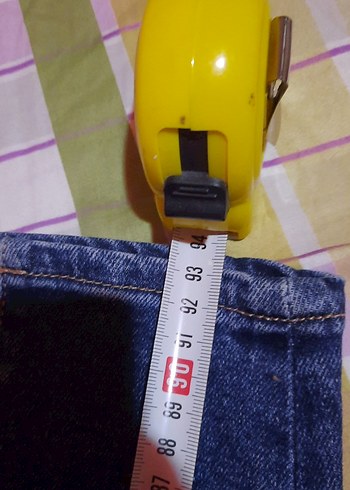 xs Beden lacivert Renk Serenay Gold Shape Koyu Mavi Skinny, Yüksek Bel, pantolon