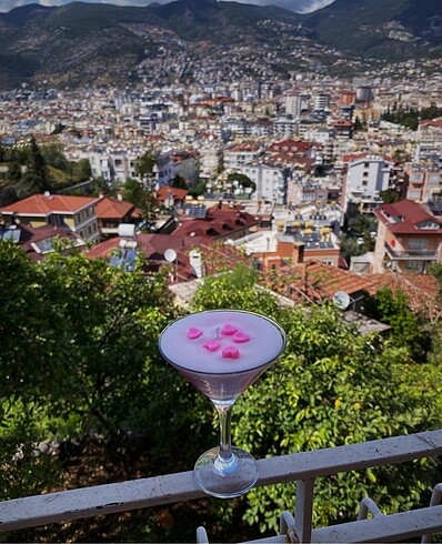 Diğer Pink Margarita Mum