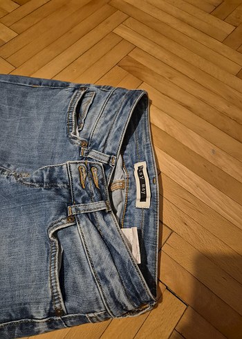 Kadın Mavi Normal Boy Denim Jean - Görsel 2